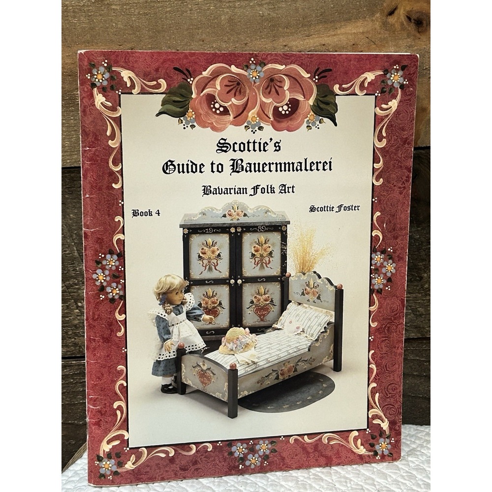 Vintage Scottie's Guide to Bauernmalerei Bavarian Folk Art Decorative Painting